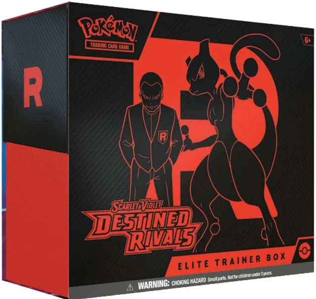 Rip & Ship - Pokemon Scarlet and Violet: Destined Rivals Elite Trainer Box ETB
