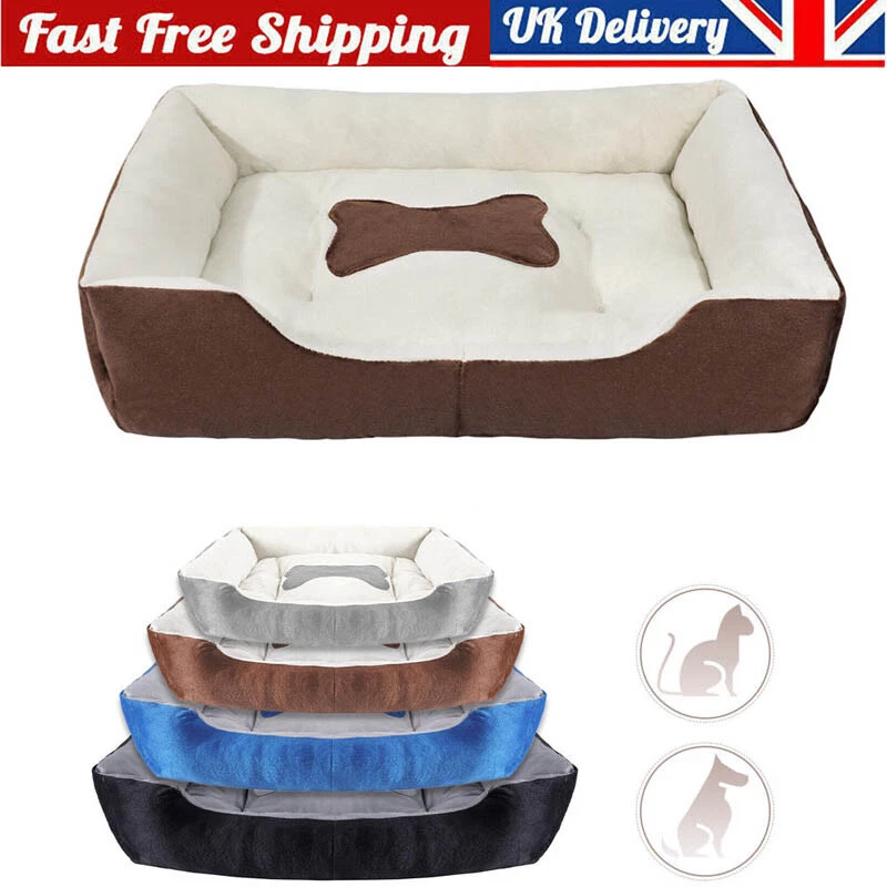 Pet Cat Dog Bed for Small Medium Dogs Mat Washable Puppy Soft