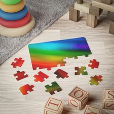 Kids' Puzzle 30-Piece Game Fun Jigsaw Rainbow Toddlers Family Time