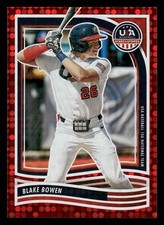 2024 Panini Stars & Stripes BLAKE BOWEN RED 132/199 #7