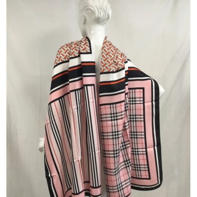 BURBERRY Silk Stole Scarf