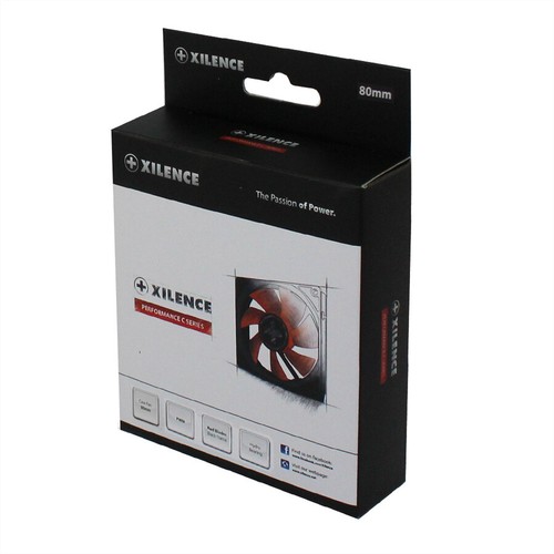 XILENCE Performance C case fan 80 mm, PWM / XF040 - Bild 4 von 4