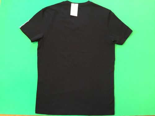 New GUESS Los Angeles Men’s Short Sleeve T-Shirt Size SMALL Black w/White Cotton - Picture 9 of 12