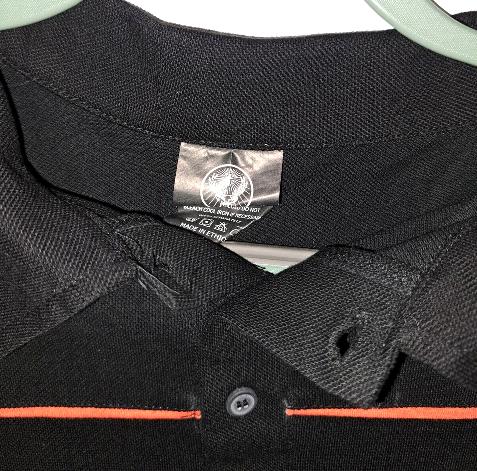 Jagermeister Polo Shirt Men’s L Black Short Sleeve Embroidered Pull Over eBay
