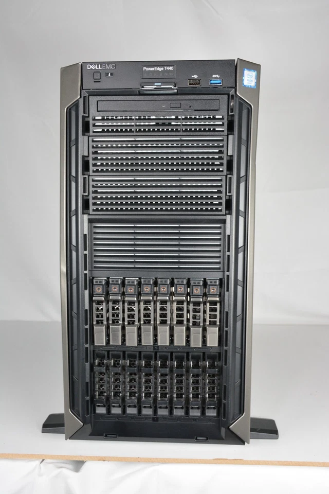 DELL PowerEdge T440 2xGOLD 6152 2.10GHz 20Core 512GB 12x1.92TB SAS 12G SSD H740P - Image 4 of 4