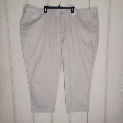 LEVIS Pants Mens 5XL 59x28 Beige Khaki XX Chino EZ Taper Stretchy