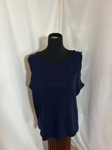 Canotta Talbots blu navy, taglia XL (#E2076)