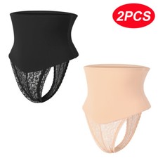 Damen Bauchweg Tanga Unterhosen Shapewear Miederhose Mieder Slips Höschen Shaper