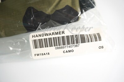 AUTHENTIC SUPREME HANDWARMER CAMO WOODLAND POLARTEC® CORDURA