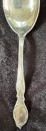 Vintage William Rogers Mondlicht/Königlich viktorianischer Silberteller Zuckerlöffel - Bild 6 von 6