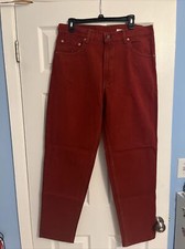 Vintage Levis 550 jean size 36x32 dead stock nwt made in usa
