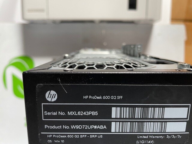 HP ProDesk 600 G2 SFF Intel I3 6100 3.70Ghz 8GB 500GB DVDRW HP ProDesk 600 G2 SFF Intel I3 6100 3.70Ghz 8GB 500GB DVDRW