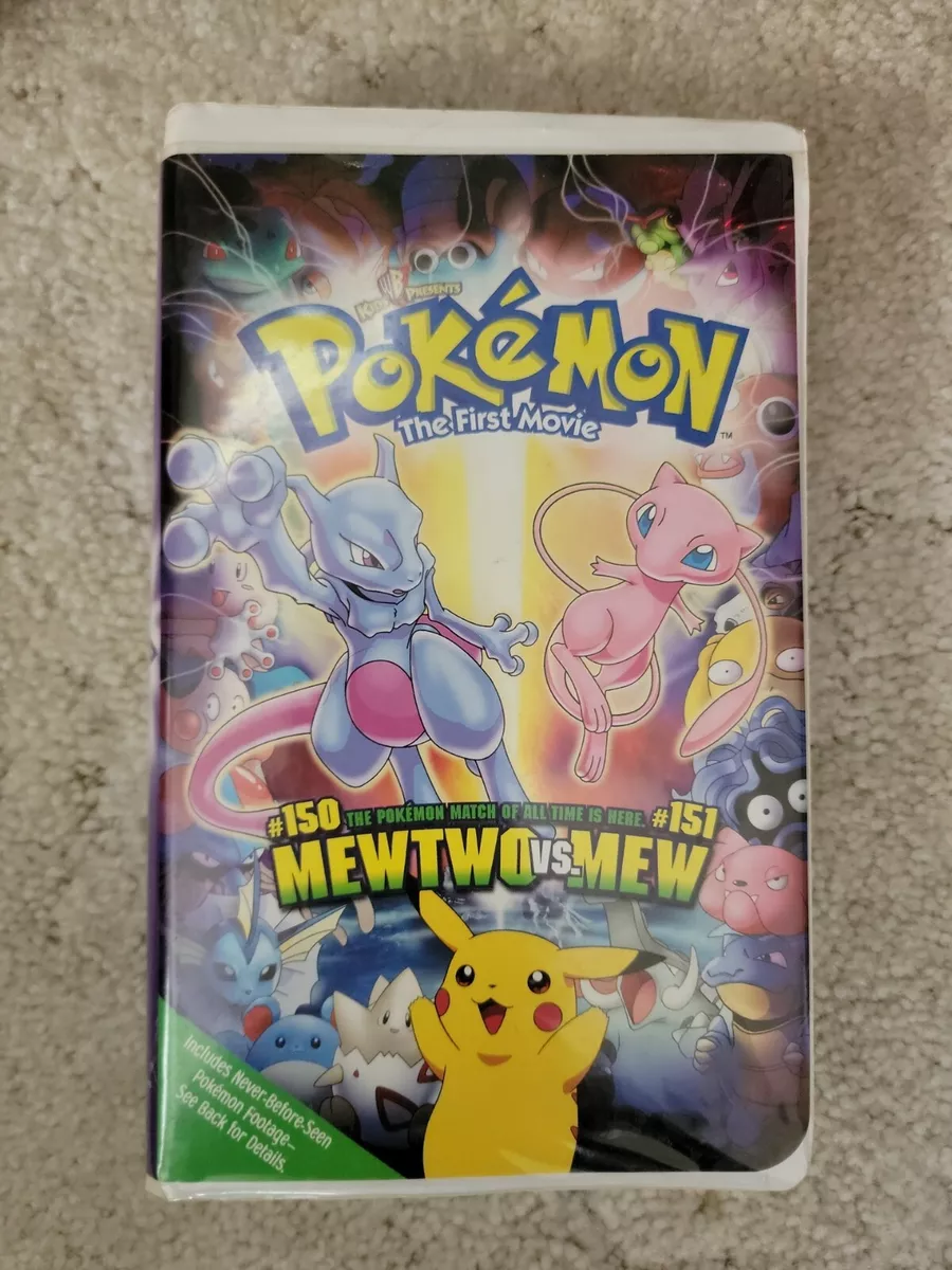 Pokémon: Mewtwo Returns VHS 