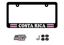 Costa Rica World Country Flag Car Truck Auto License Plate Frame