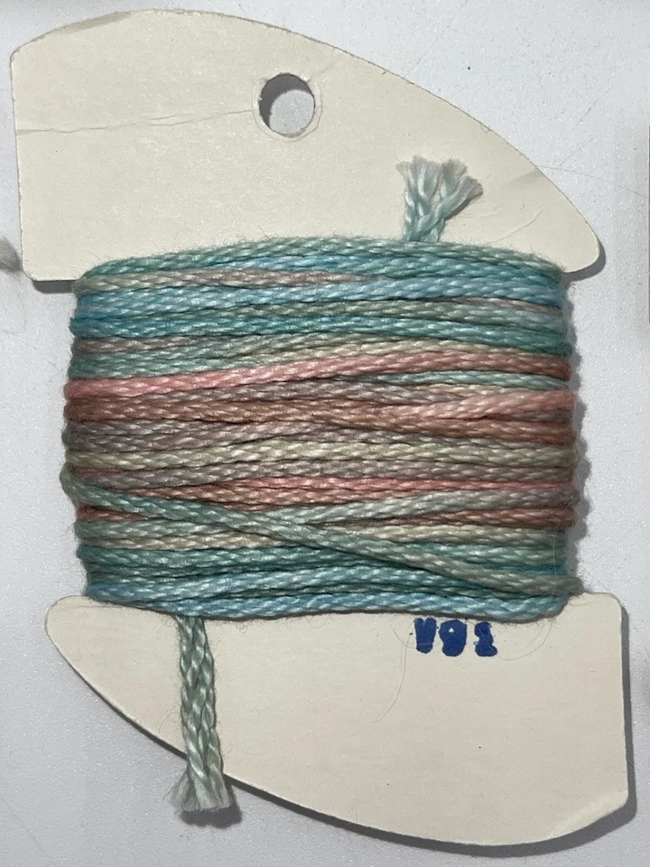 Overture 4-Ply 100% Cotton v53 V91  Needlepoint Embroidery Thread Muted Pastel 5 - Image 3 of 4