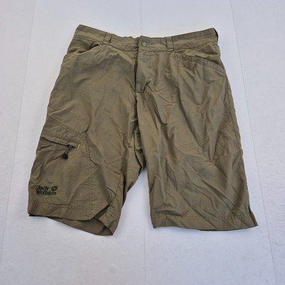 JACK WOLFSKIN Shorts 33 Grün Herren Regular Cargo UV Shield Regular Fit