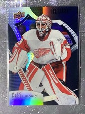 Alex Nedeljkovic #81 2021-22 Upper Deck Allure Black Rainbow Detroit Red Wings