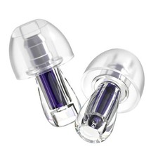 Ear Plugs for Concerts, 2 Pack High Fidelity Concert Ear Plugs with Purple