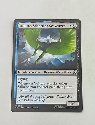 Magic the Gathering Einzelkarte Vulture, Scheming Scavenger bespielt