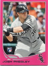 2013 Topps Update - JOSH PHEGLEY - Rookie Pink #US131 - WHITE SOX  #d/50