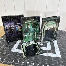 The Matrix Trilogy DVD-Wide Screen Edition - Keanu Reeves Sci-Fi Action Animatri