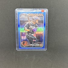Cedric Mullins Topps Chrome Blue 11/150