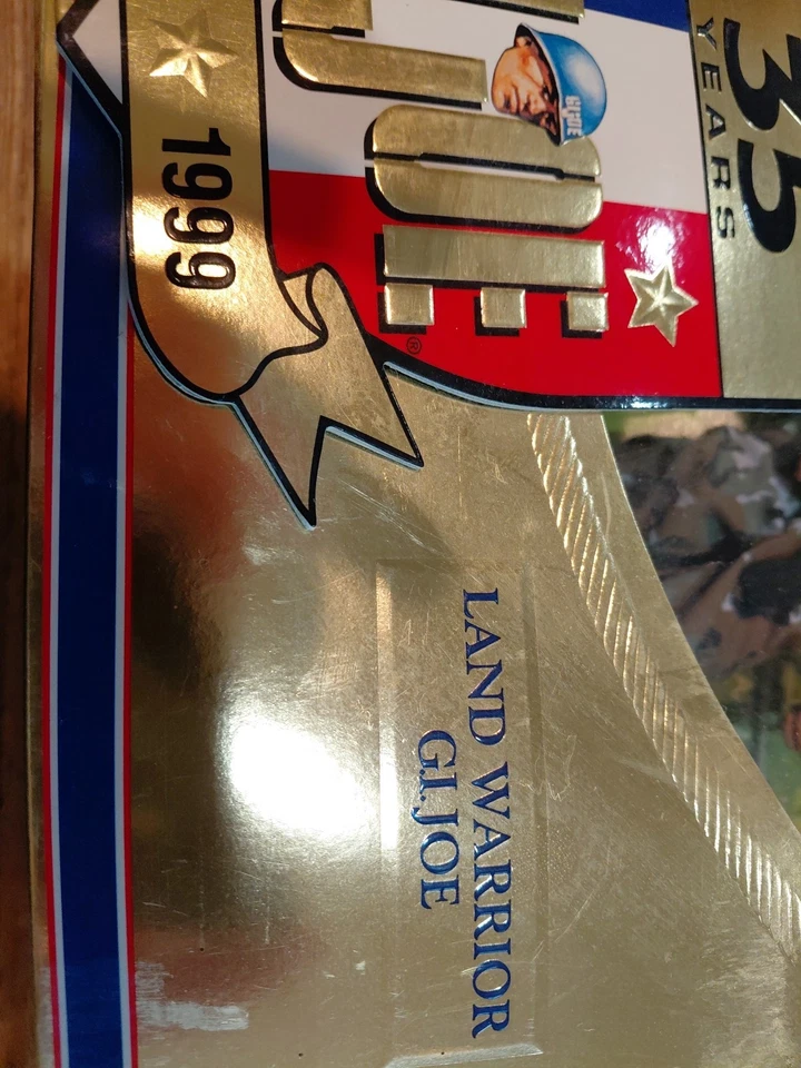 Juego de figuras de acción GI Joe 35 años 1964-1999 Land Warrior (2 soldados) nuevo en caja Foto 4 de 4