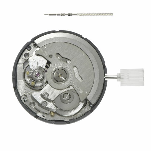 GENUINE SEIKO (SII) NH36 NH36A AUTOMATIC WATCH MOVEMENT DAY DATE CROWN @3 BLACK - Picture 2 of 2