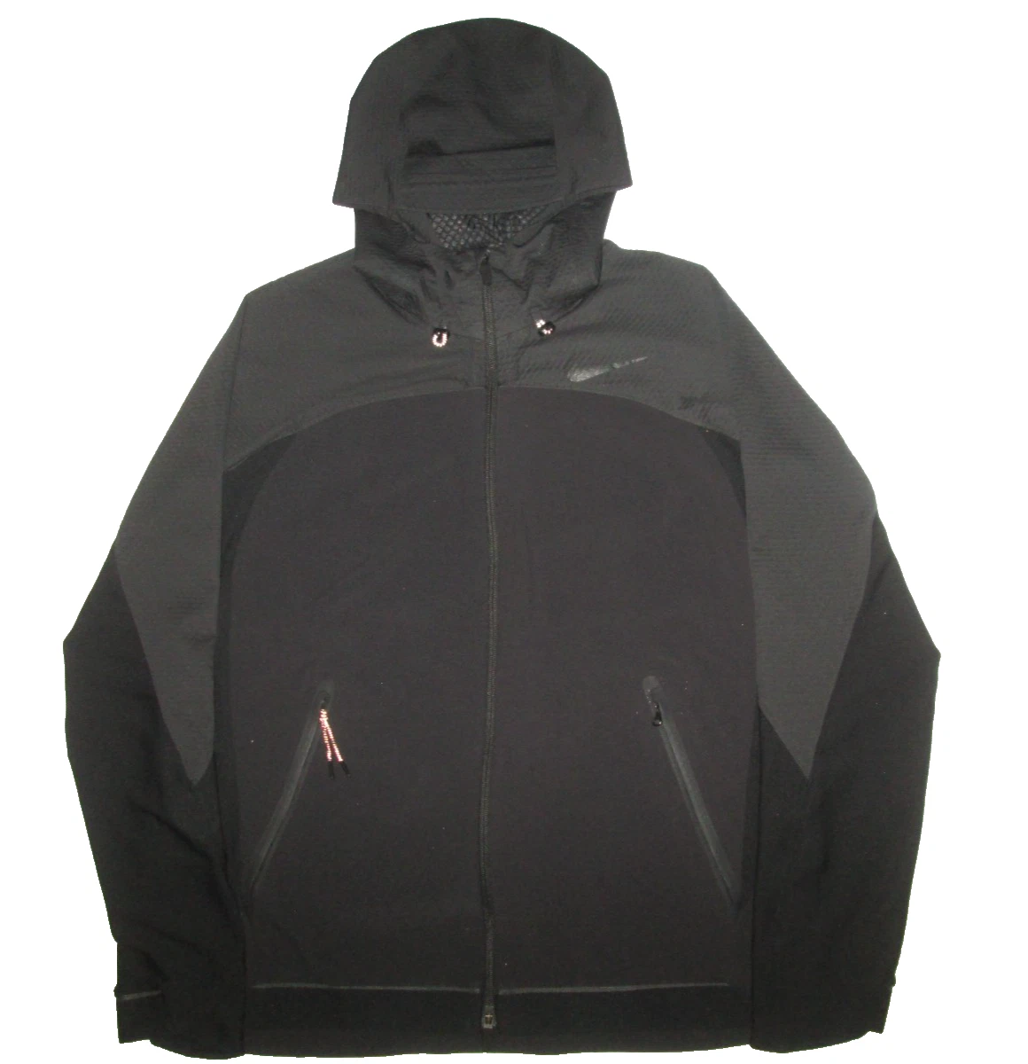 Nike Flex Sphere Full Zip Hoodie Jacket Men's L Black Volt