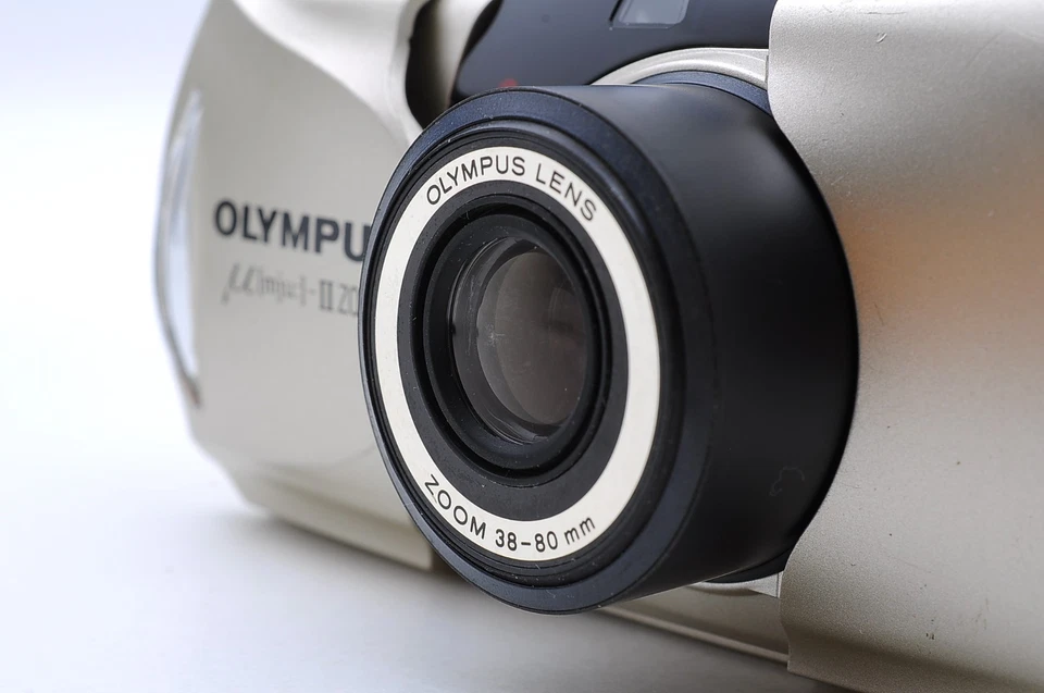 Cámara fotográfica compacta Olympus μ mju II Zoom Stylus 35 mm [EXC+5] de Japón Foto 3 de 4