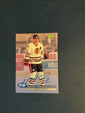 1995-96 Classic Images Adam Deadmarsh Autographed Card