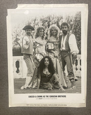 1983 Press Photo Cheech and Chong The Corsican Brothers Orion 8x10 B&W