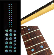 Inlay Sticker Fret Markers for Guitars Bass - Custom Dots Set - Abalone Mix F-