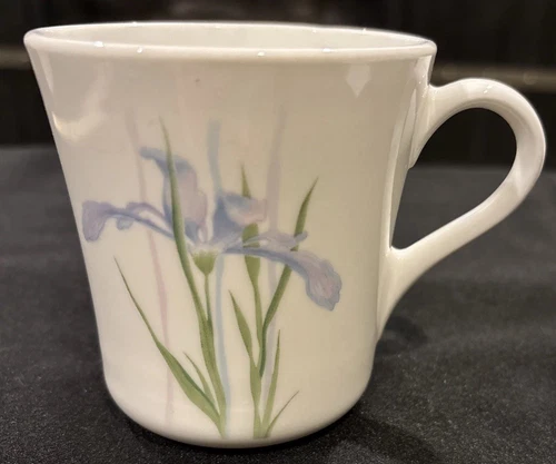 Corning Corelle Shadow Iris Flat Coffee Cup Mug