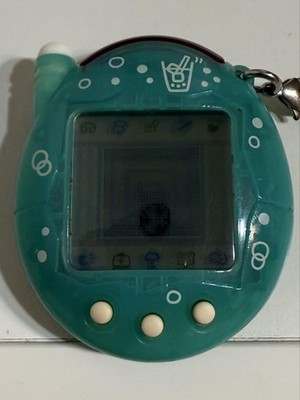 BANDAI Tamagotchi Plus Melon Soda Handheld Virtual Pet Tested Working No Box