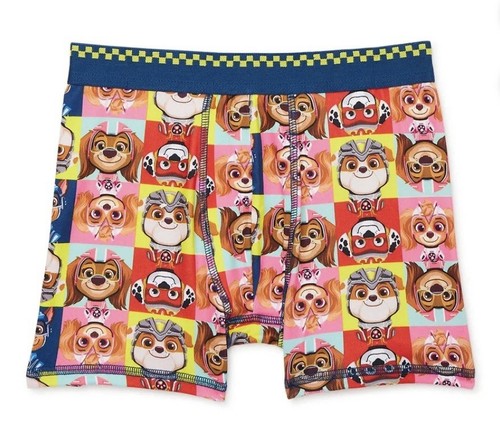 New Paw Patrol Boys Athletic Boxer Brief Underwear 4 Pack Size 8 (Medium) - Picture 6 of 6