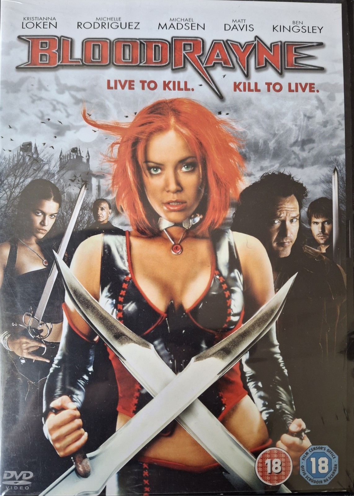 Bloodrayne (2006) DVD Certificate 18 Ben Kingsley/Matt Davis Brand New Sealed