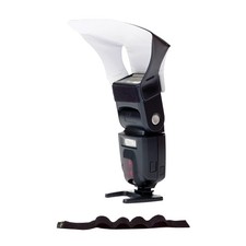 Flash Pocket Bouncer, Flash Diffuser with UltraStrap, Universal Classic Desig...