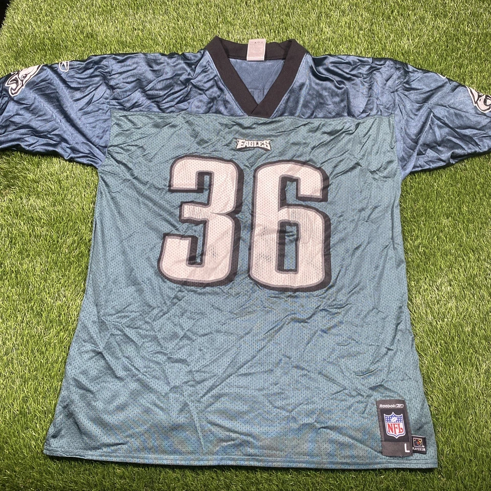 Camiseta Reebok Masculina Verde Grande #36 NFL Brian Westbrook Philadelphia Eagles - Imagem 2 de 4