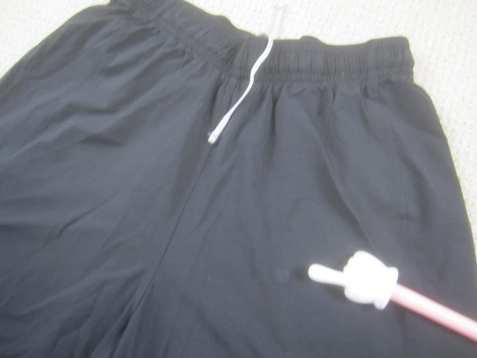 Pantalones Cortos Texas Tech Para Hombre Grandes Negros Rojos Raiders Calce Suelto Atléticos con Bolsillos Foto 3 de 4