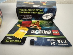 BART SIMPSON Gravity Sprinter LEGO Dimensions  71211 Homer Simpson 71202 NEW