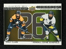 2023-24 Tim Hortons Greatest Duos Emily Clark Kendall Coyne Schofield #LN-9 1l2w