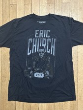 Official Eric Church Holdin' My Own Tour 2017 Shirt Mens XL Black Concert