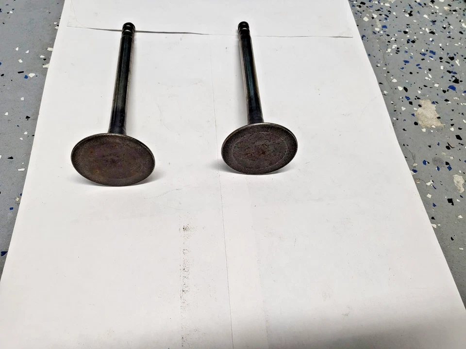 2 válvulas de escape 1958-1961 348 V8 Chevrolet Nomad Impala Bel Air-GM Foto 3 de 3