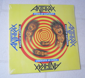 Anthrax State of Euphoria Vinyl | eBay
