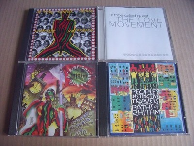 4 x A Tribe Called Quest - Midnight Marauders, Beats, Rhymes And Life, The Love