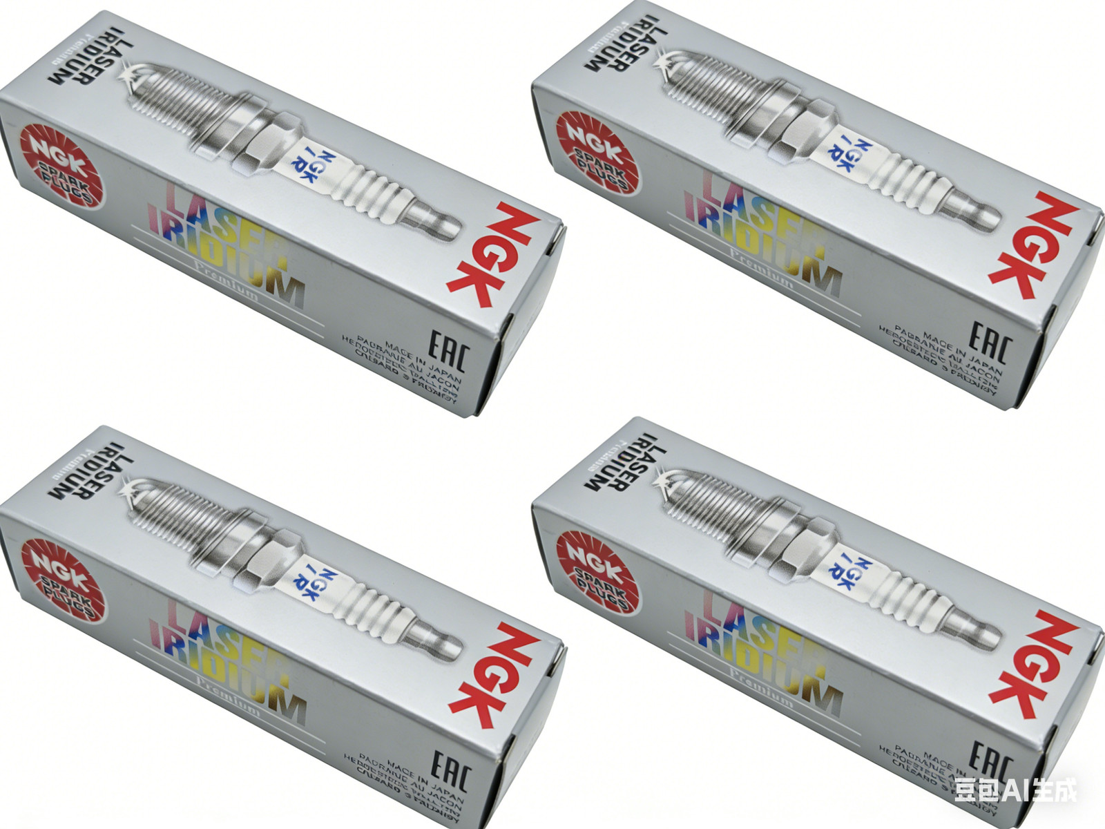 ILTR5A-13G High Quality Set Of 4 3811 Iridium Gold Spark Plugs For 3811 NGK