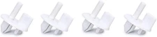 4 Pack 241993101 Refrigerator Shelf Support Clips for Frigidaire - Replaces... 