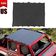 Roof Top PU Leather Soft Cover for Jeep Wrangler JK JKU 4-Door 2007-2018