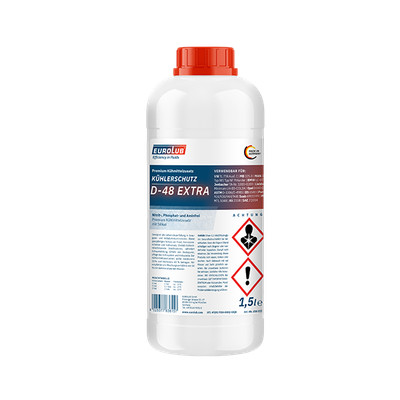 EUROLUB 836015 Kühlerfrostschutz D-48 EXTRA Konzentrat 1,5 Liter blau grün BMW